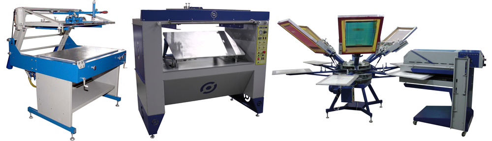 Оборудование шелкография для печати на листовом материале, плоскопечатные станки