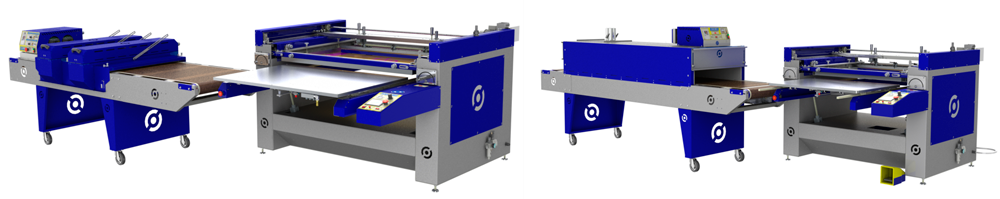 Плоскопечатные полуавтоматы серии PRO с выкатным столом, для печати по листовому материалу.